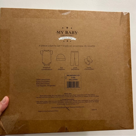 0-3months baby girl layette gift set - Picture 3 of 4